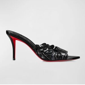 Christian Louboutin Apostropha Petunia Red Sole Mule
Pumps 8/39